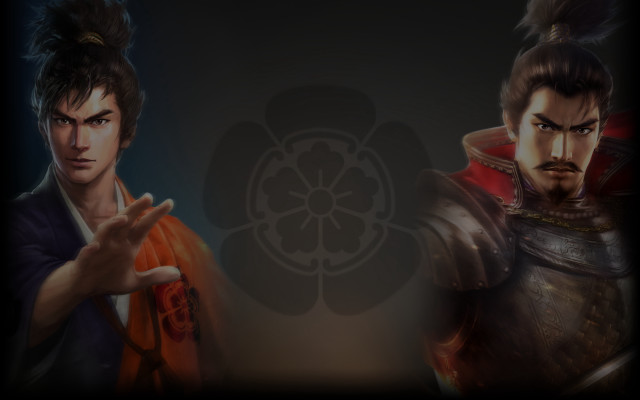 Two men armor pointing camera free wallpaper for desktop - medium preview image