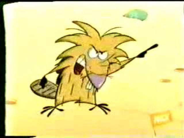 Cartoon character knife sign background free wallpaper for desktop - medium preview image