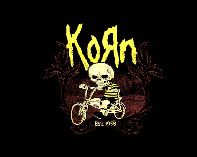 Skeleton riding motorcycle korn skeleton free wallpaper for desktop - medium preview image
