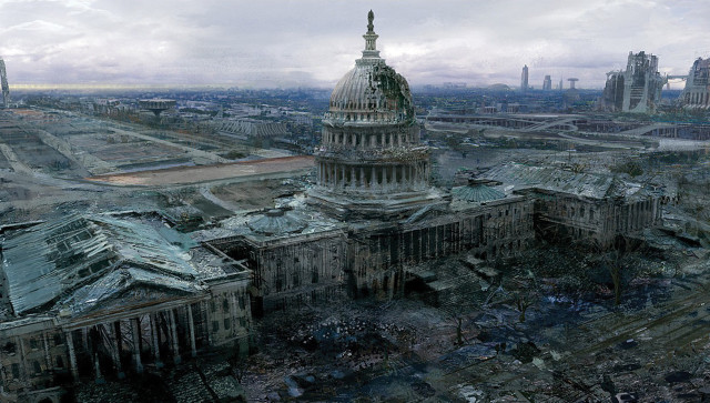 Large building dome sky clouds #2 free wallpaper for desktop - medium preview image