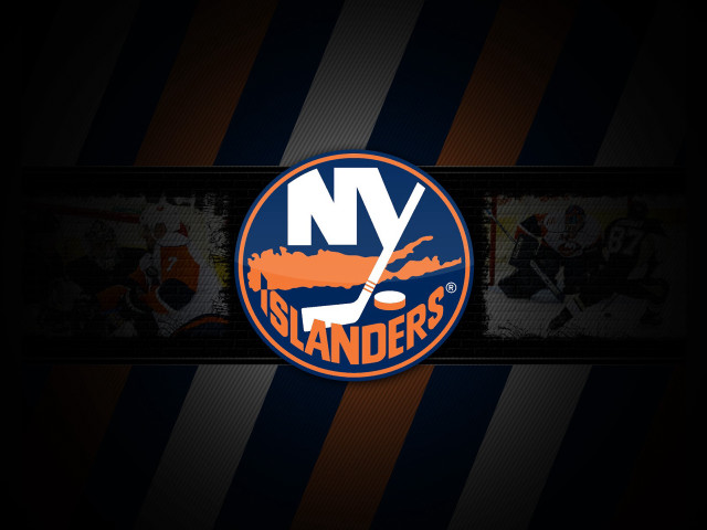 Ny islanders striped background sports free wallpaper for desktop - medium preview image