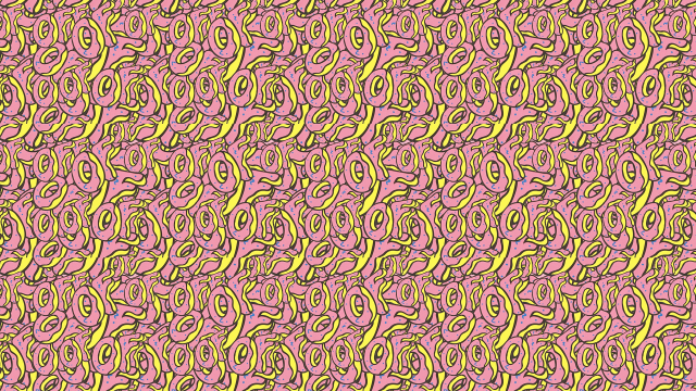 Pink yellow background small yellow free wallpaper for desktop - medium preview image