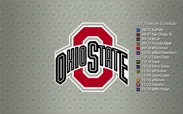 Ohio state logo wallpaper background free wallpaper for desktop - medium preview image