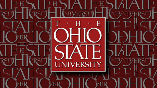Ohio state university logo red free wallpaper for desktop - medium preview image