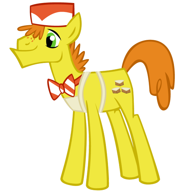 Yellow pony red bow tie free wallpaper for tablet - medium preview image