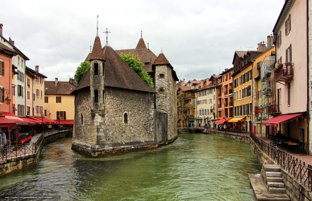 River city tall buildings red free wallpaper for desktop - medium preview image