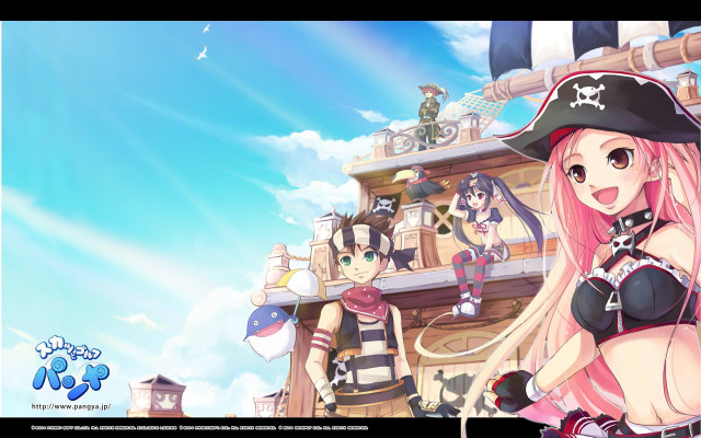 Girl pirate costume building pirate free wallpaper for desktop - medium preview image