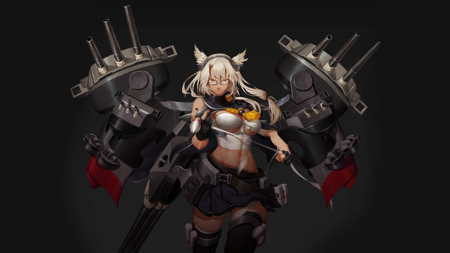 Woman sword armor arms outstretched free wallpaper for desktop - medium preview image