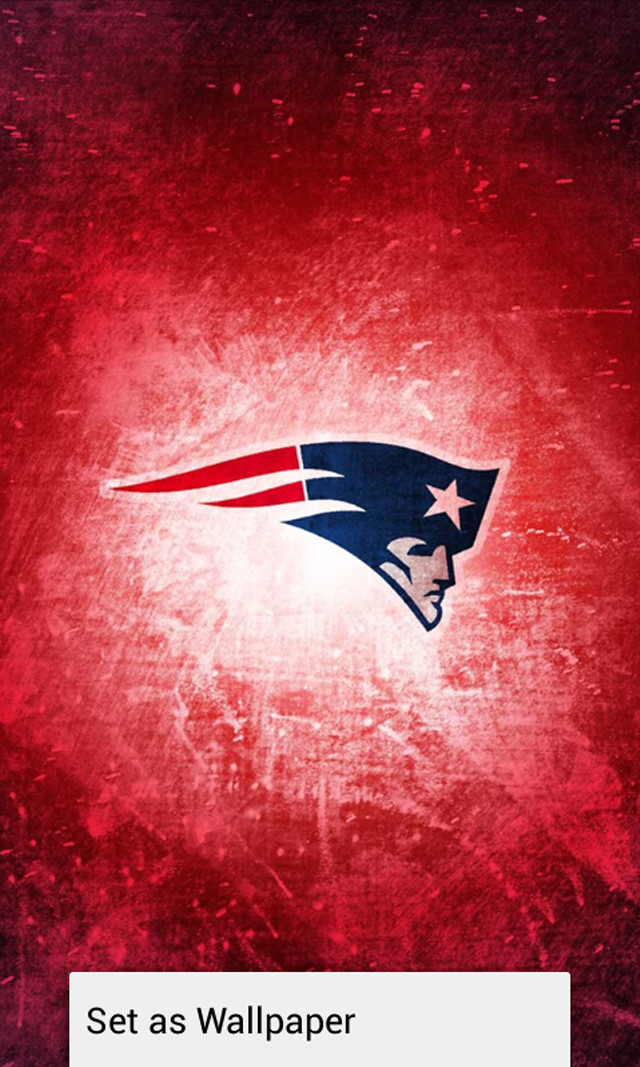 New england football star red free wallpaper for mobile - medium preview image