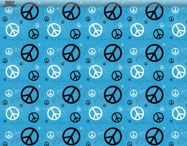 Blue background peace signs sky free wallpaper for desktop - medium preview image