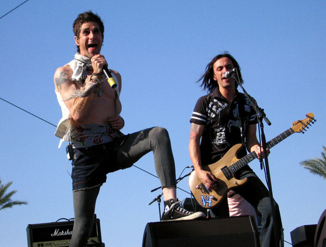 Two men playing guitars on #3 free wallpaper for desktop - medium preview image