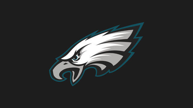 Philadelphia eagles logo black background #2 free wallpaper for desktop - medium preview image