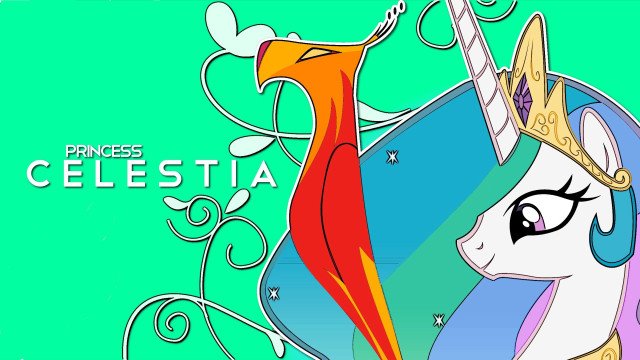 Princess celesita crown sword cartoon free wallpaper for desktop - medium preview image