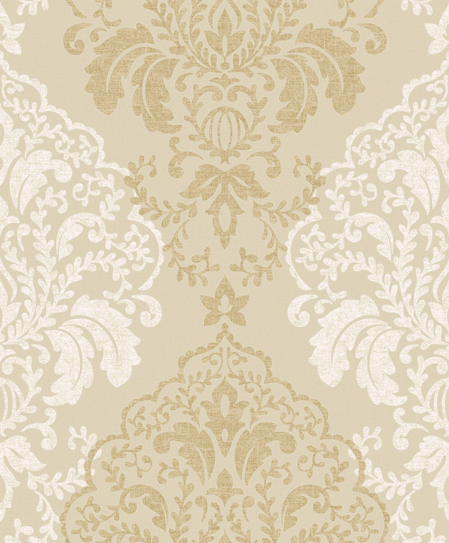 Beige white wallpaper floral design #4 free wallpaper for mobile - medium preview image