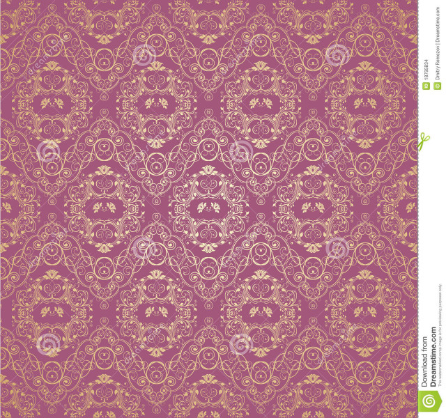 Pink gold wallpaper floral design free wallpaper for tablet - medium preview image