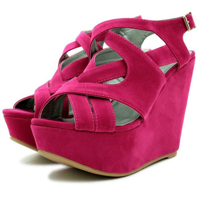 Pink shoes straps wedged heel free wallpaper for tablet - medium preview image
