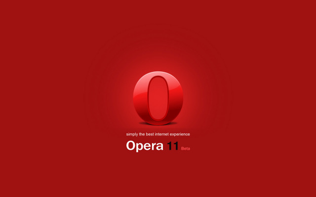 Red logo letter o side free wallpaper for desktop - medium preview image