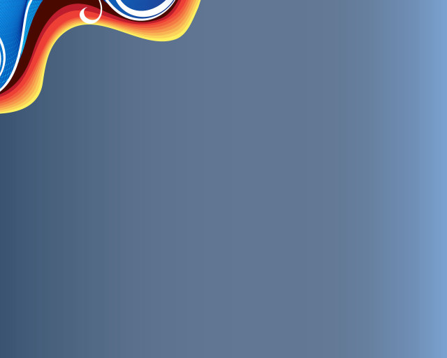 Blue orange swirl design background free wallpaper for desktop - medium preview image