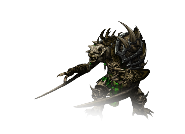 Demon sword armor computer generated free wallpaper for desktop - medium preview image