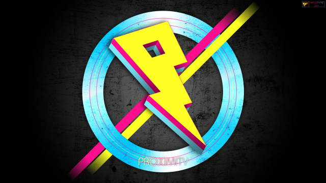 Lightning bolt logo black background free wallpaper for desktop - medium preview image