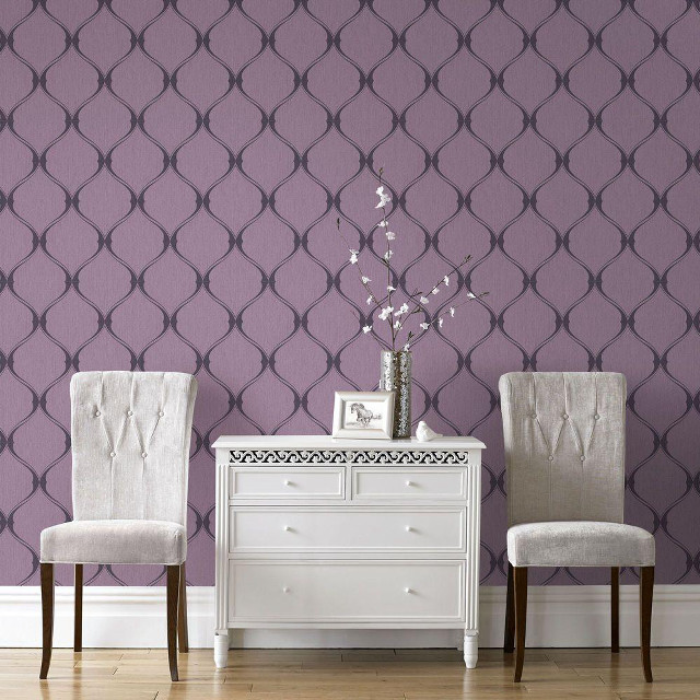 White dresser two chairs purple free wallpaper for tablet - medium preview image