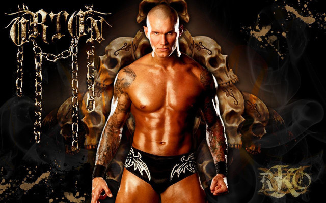 Man tattoo wrestling ring chains free wallpaper for desktop - medium preview image