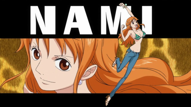 Girl red hair nami image free wallpaper for desktop - medium preview image