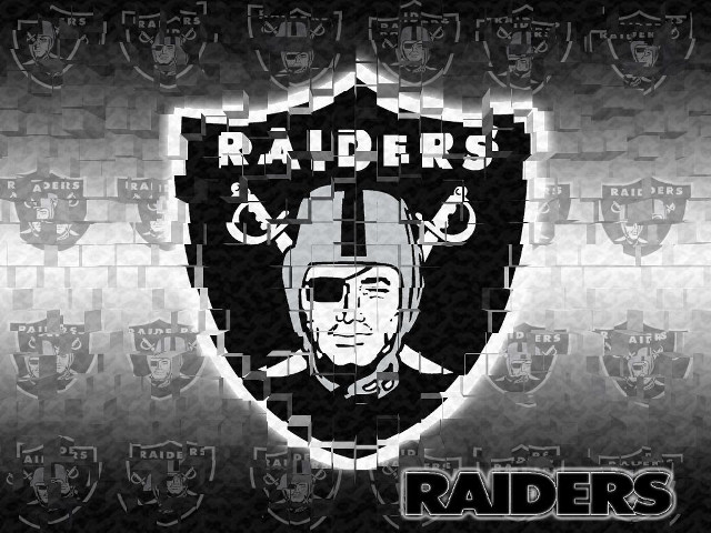 Oakland football team logo oakland free wallpaper for desktop - medium preview image