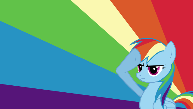 Rainbow pony rainbow background purple free wallpaper for desktop - medium preview image