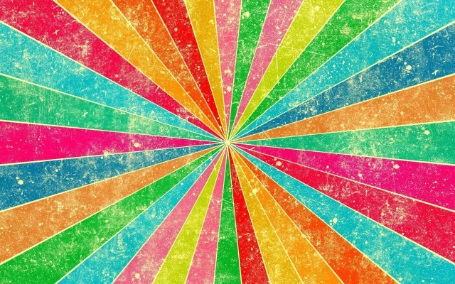 Colorful starburst grungy psychedelic surreal free wallpaper for desktop - medium preview image