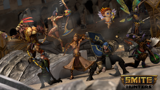 Animated characters cave giant rock free wallpaper for desktop - medium preview image