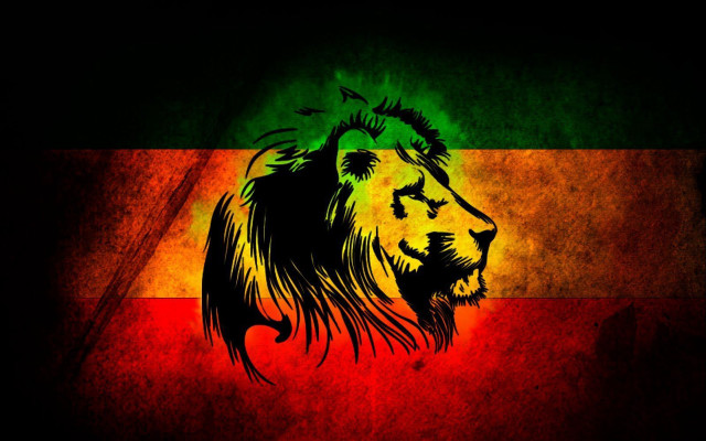 Lion mane red green yellow free wallpaper for desktop - medium preview image