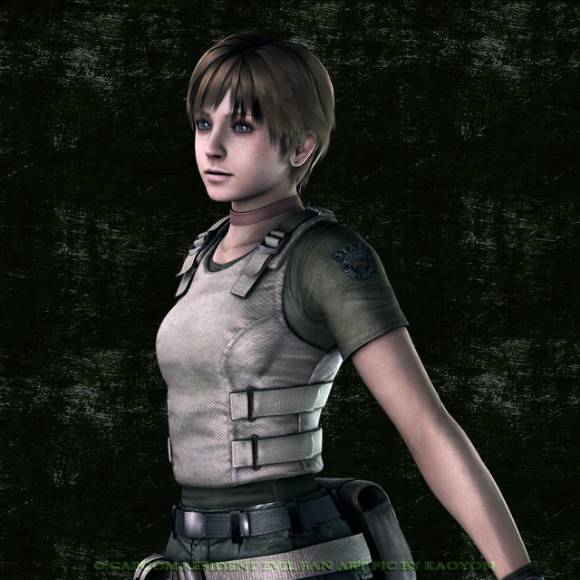 Woman futuristic outfit gun black free wallpaper for tablet - medium preview image