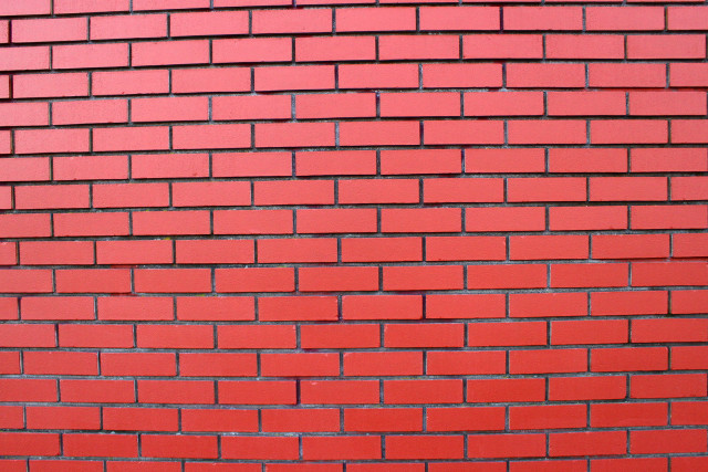 Red brick wall stop sign #2 free wallpaper for desktop - medium preview image