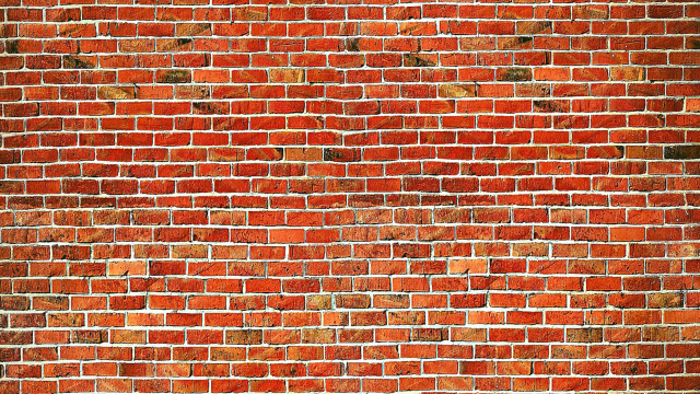 Brick wall red white pattern free wallpaper for desktop - medium preview image