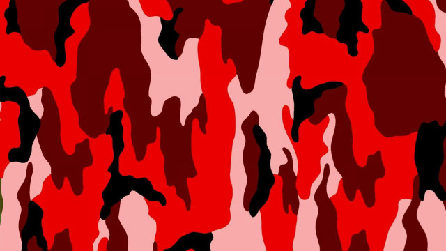Red black camouflage green white free wallpaper for desktop - medium preview image