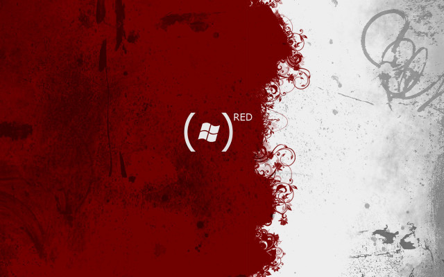 Red white wall background logo free wallpaper for desktop - medium preview image