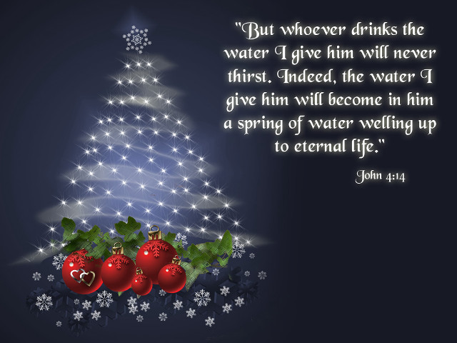 Christmas tree poem ornaments quote #2 free wallpaper for desktop - medium preview image