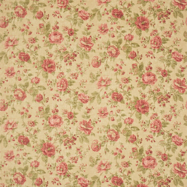 Floral pattern pink roses green free wallpaper for tablet - medium preview image