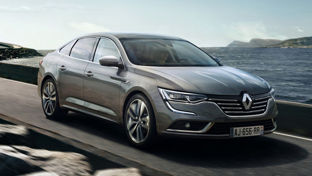 Silver car ocean road rocky #2 free wallpaper for desktop - medium preview image