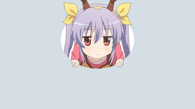 Girl horns pink shirt smile free wallpaper for desktop - medium preview image