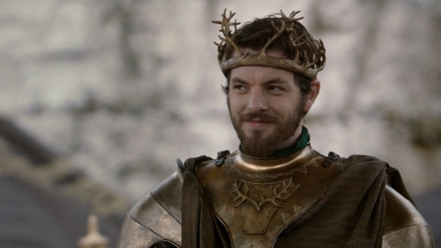 Man crown beard armor green free wallpaper for desktop - medium preview image