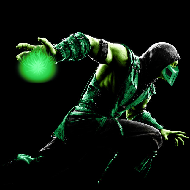 Man green costume green ball free wallpaper for tablet - medium preview image