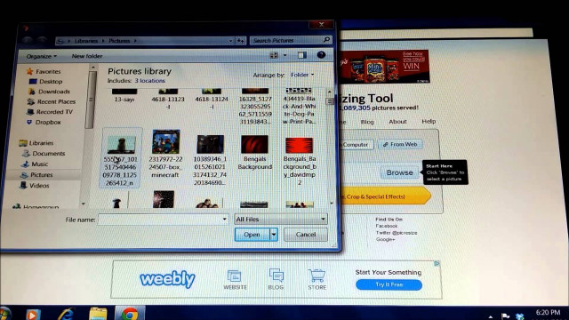 Computer screen web page web free wallpaper for desktop - medium preview image