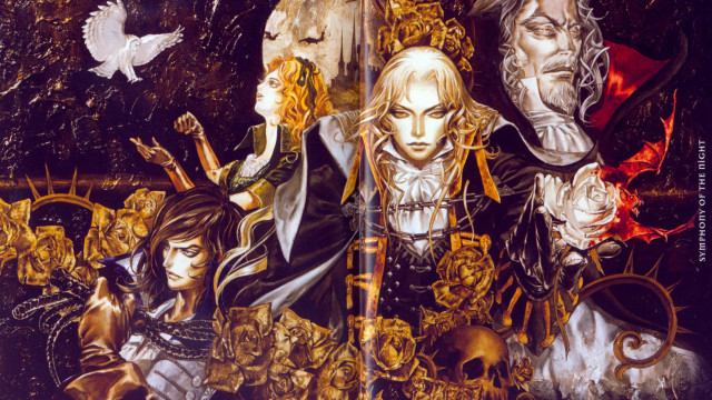 Gothic book skulls painting fullmoon free wallpaper for desktop - medium preview image