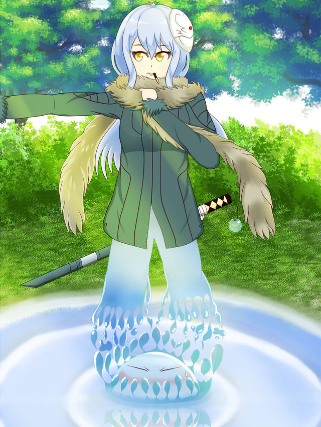 Cartoon character cat shoulder hat free wallpaper for mobile - medium preview image