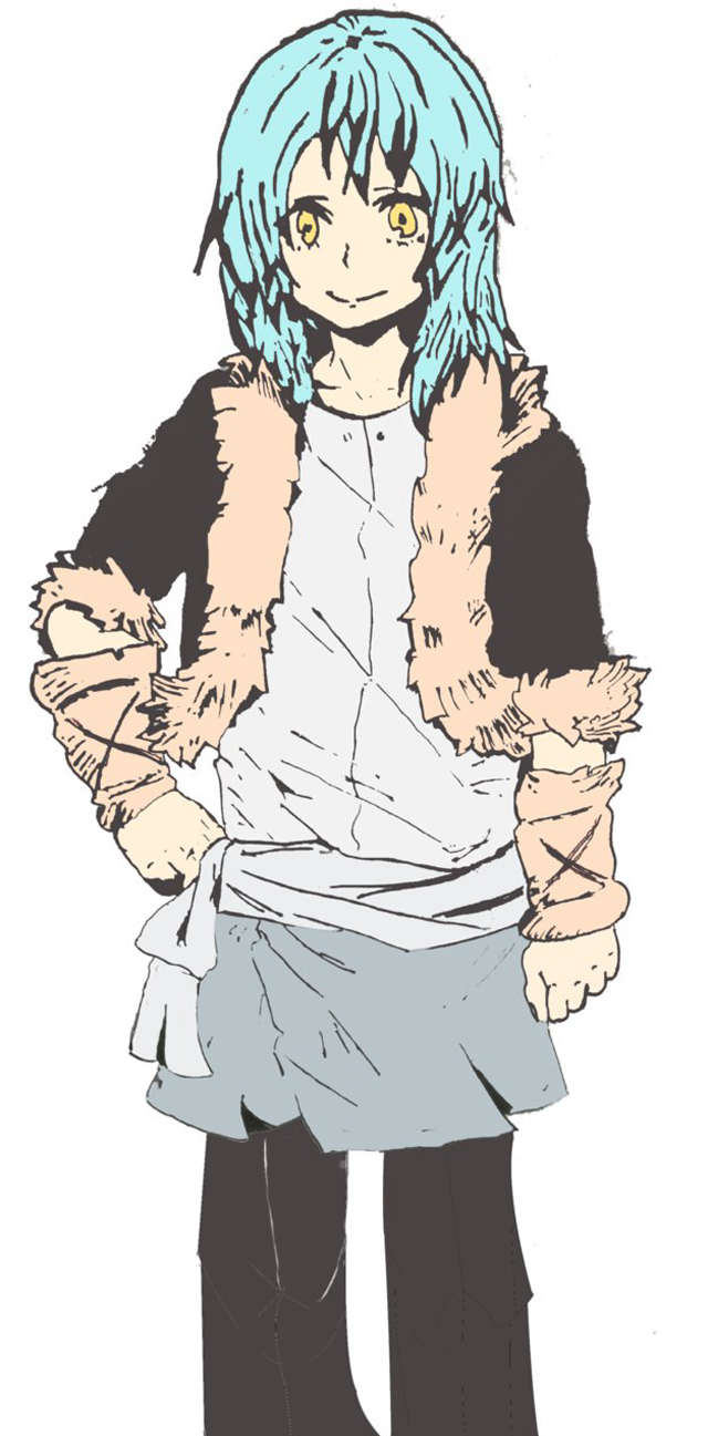 Bluehair whitecoat blackpants amulet manga free wallpaper for mobile - medium preview image