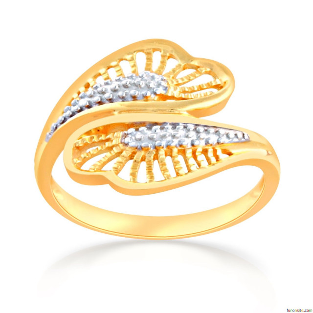 Gold ring white stones leaf free wallpaper for tablet - medium preview image