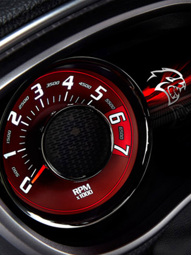 Car gear speedometer red black free wallpaper for mobile - medium preview image