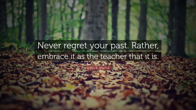 Forest quote leaves trees background free wallpaper for desktop - medium preview image